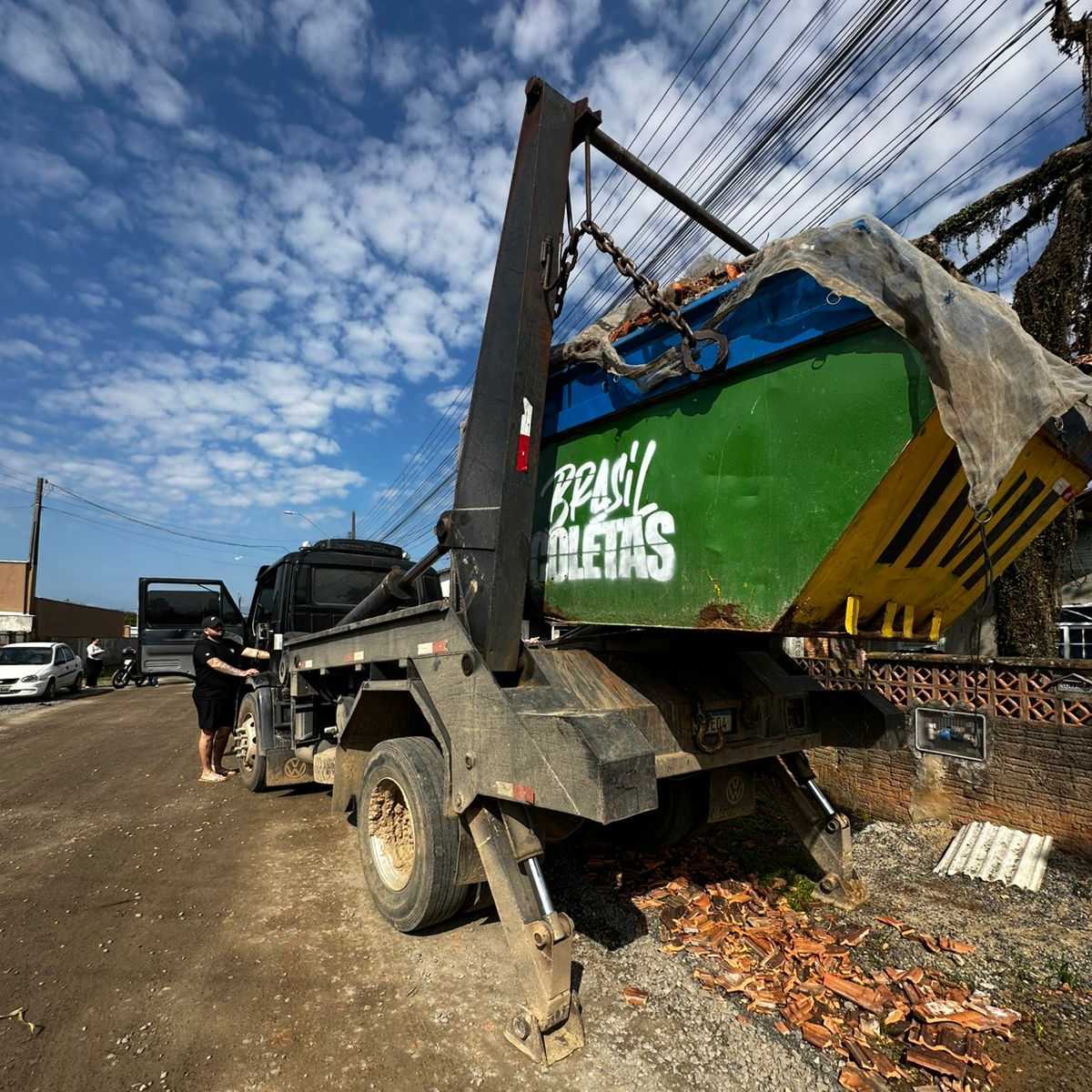 Aluguel de Caçamba para Entulho em Araquari